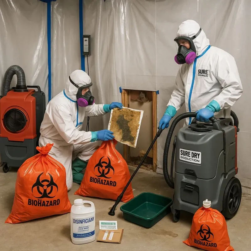 Contaminated Water Handling Protocols process in Centerton, AR