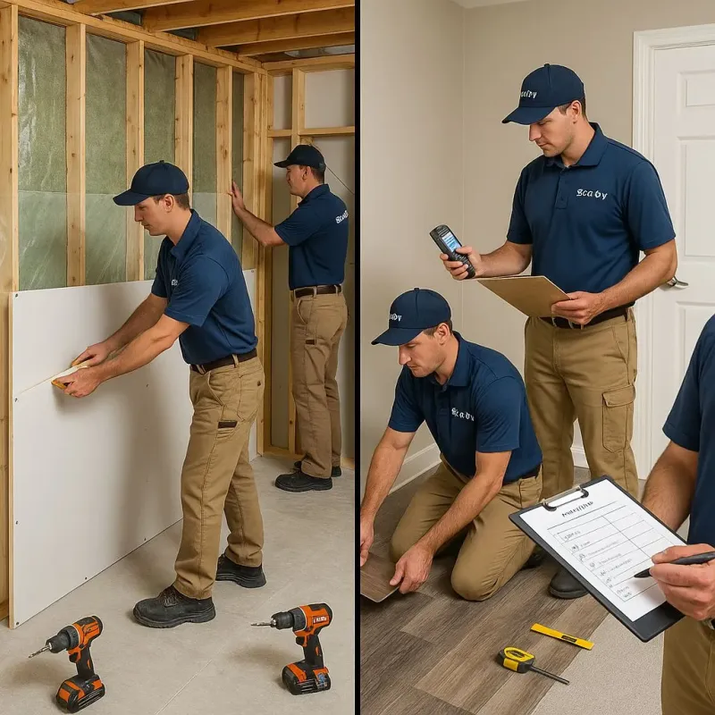 Repairs and Reconstruction process in Centerton, AR